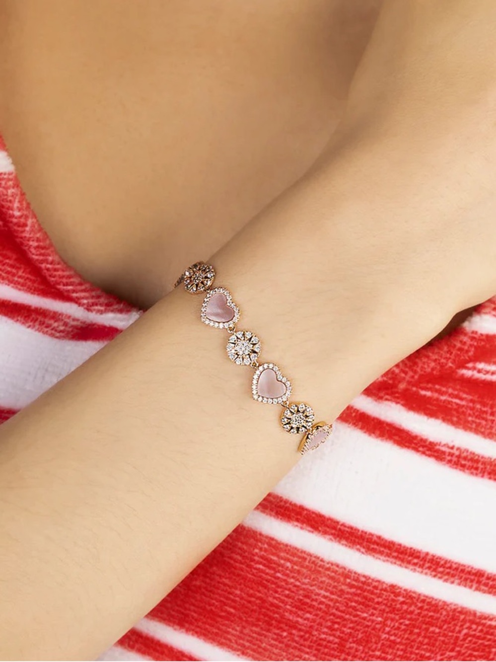 APM MONACO COUER BRACELET
